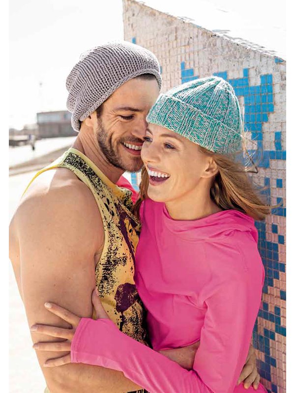 Lana Grossa MÜTZE IM RIPPENMUSTER Elastico