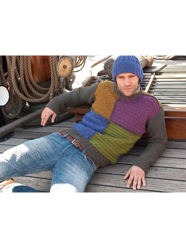 Pulli BINGO Melange (GOTS) von Lana Grossa
