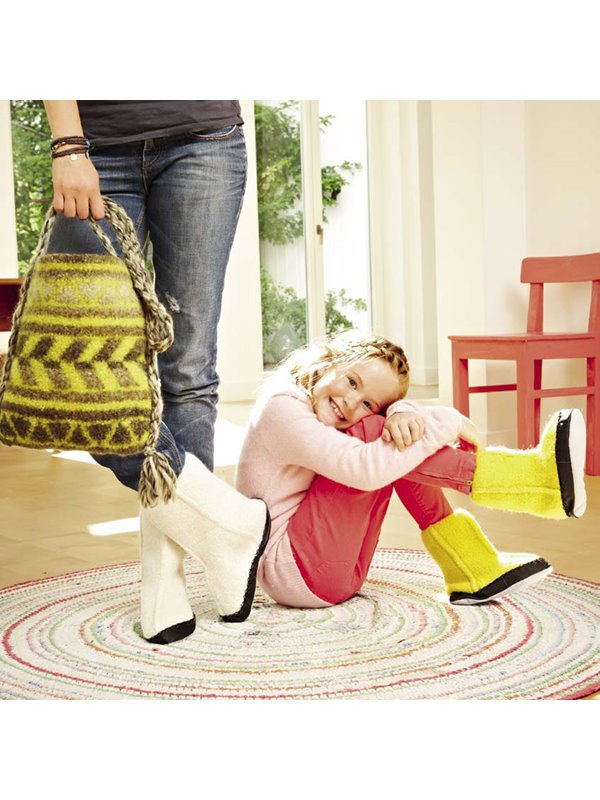 Lana Grossa FILZSTIEFEL Feltro uni