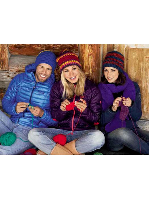 Lana Grossa MÜTZE AUS STÄBCHEN Mille II uni