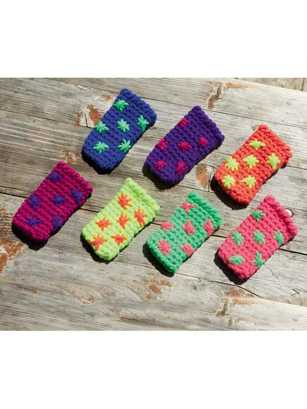 HANDYTASCHE Mille II uni/neon von Lana Grossa