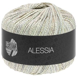 ALESSIA - von Lana Grossa | 006-Silber/Graugrün/Ecru