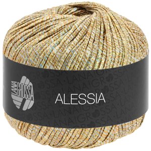 ALESSIA - von Lana Grossa | 102-Gold/Kupfer/Graugrün/Mint