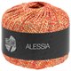 Lana Grossa ALESSIA | 011-Rot/Orange/Ecru