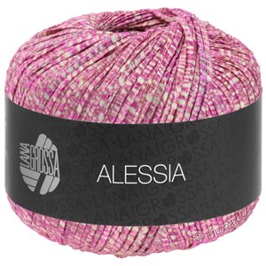 ALESSIA - von Lana Grossa | 019-Pink/Grau/Natur
