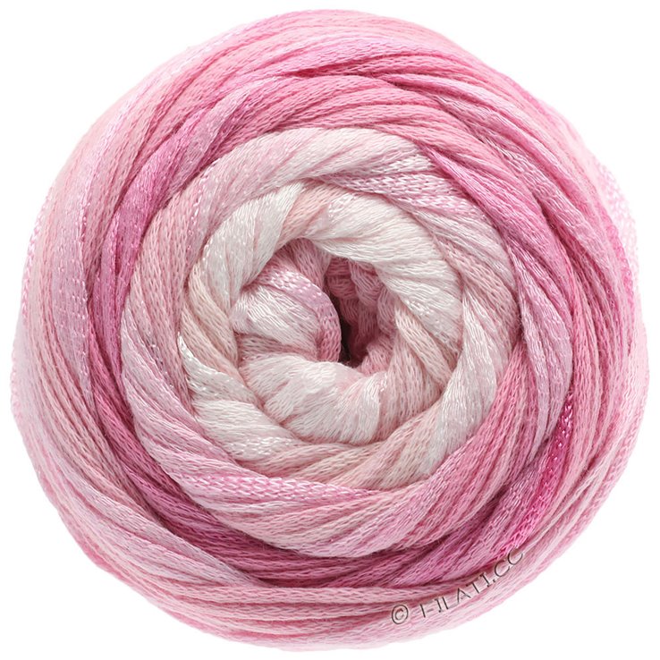ALLEGRO Dégradé - von Lana Grossa | 201-Rohweiß/Zartrosa/Rosa/Nelke/Pink