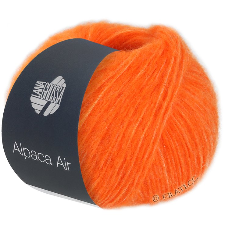 ALPACA AIR - von Lana Grossa | 08-Orange