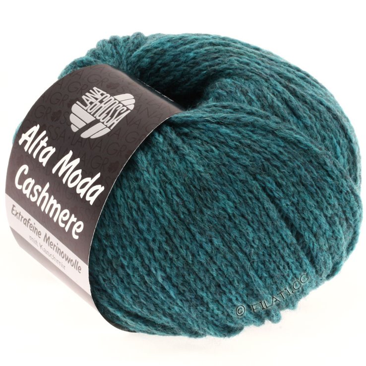 ALTA MODA CASHMERE - von Lana Grossa | 02-Petrol meliert