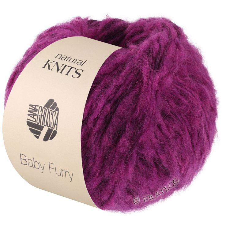 Lana Grossa BABY FURRY | 01-Dunkelfuchsia
