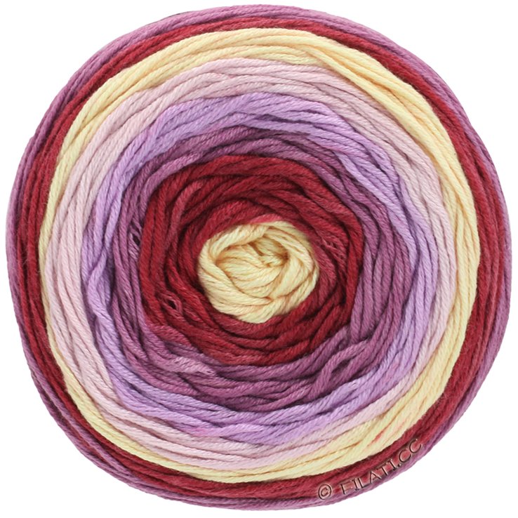 BAMBOO - von Lana Grossa | 3011-Rosa/Nelke/Lila/Flieder/Bordeaux
