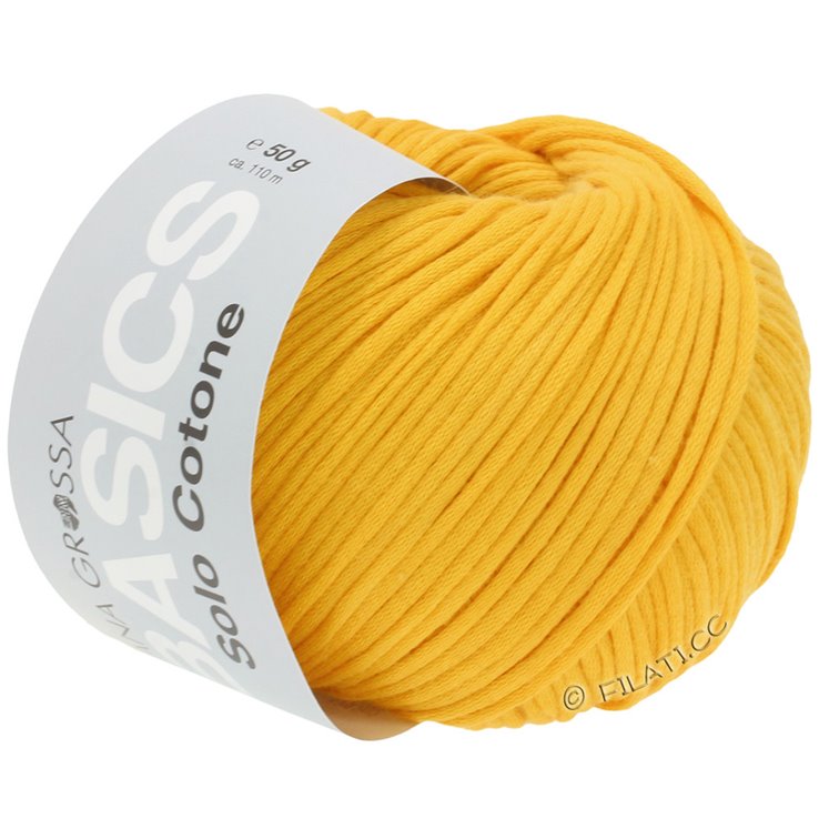 SOLO COTONE Basics - von Lana Grossa | 15-Gelb