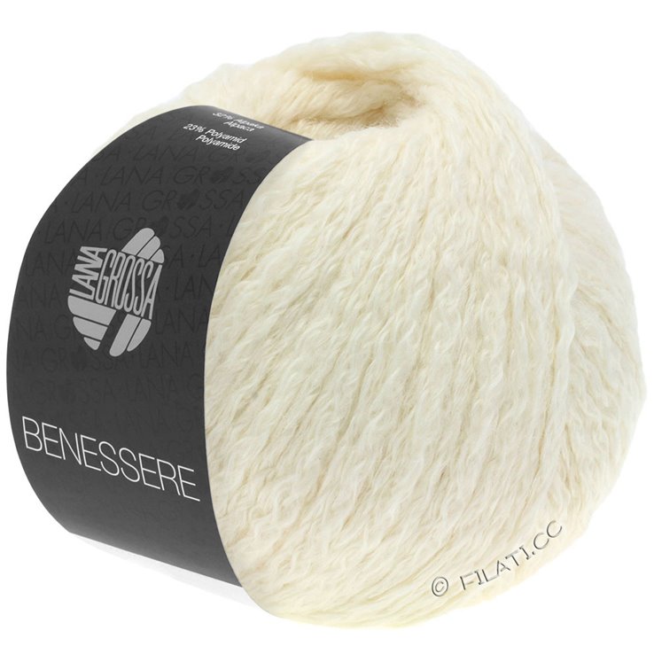 Lana Grossa BENESSERE | 01-Rohweiß