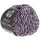 Lana Grossa BINGO Funky Print | 409-Grau/Rot/Blau bunt