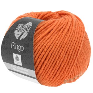 BINGO  Uni/Melange - von Lana Grossa | 183-Orange