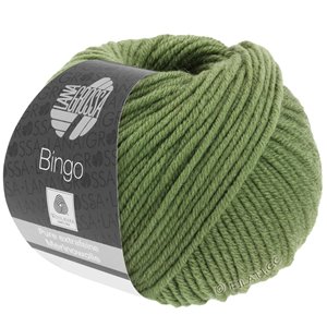 BINGO  Uni/Melange - von Lana Grossa | 742-Olivgrün