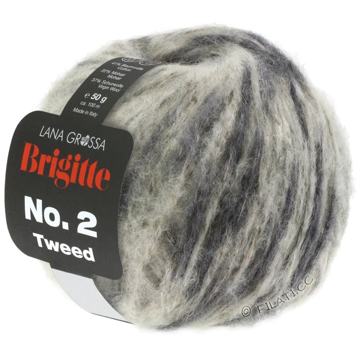 BRIGITTE NO. 2 Tweed - von Lana Grossa | 101-Beige/Camel/Taupe