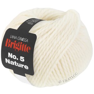 BRIGITTE NO. 5 Nature - von Lana Grossa | 001-Weiß