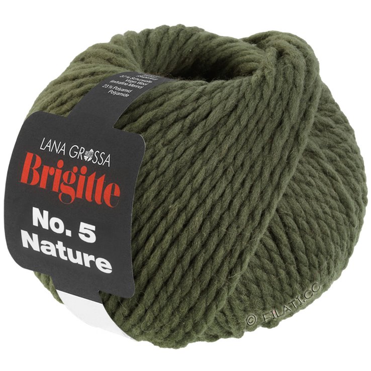 Lana Grossa BRIGITTE NO. 5 Nature | 007-Moosgrün