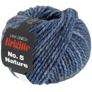 BRIGITTE NO. 5 Nature - von Lana Grossa | 102-Jeans/Grau meliert