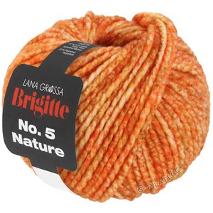 BRIGITTE NO. 5 Nature - von Lana Grossa | 105-Orange/Karamell meliert