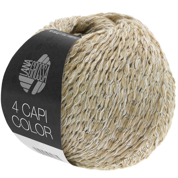 4 CAPI Color - von Lana Grossa | 101-Weiß/Beige