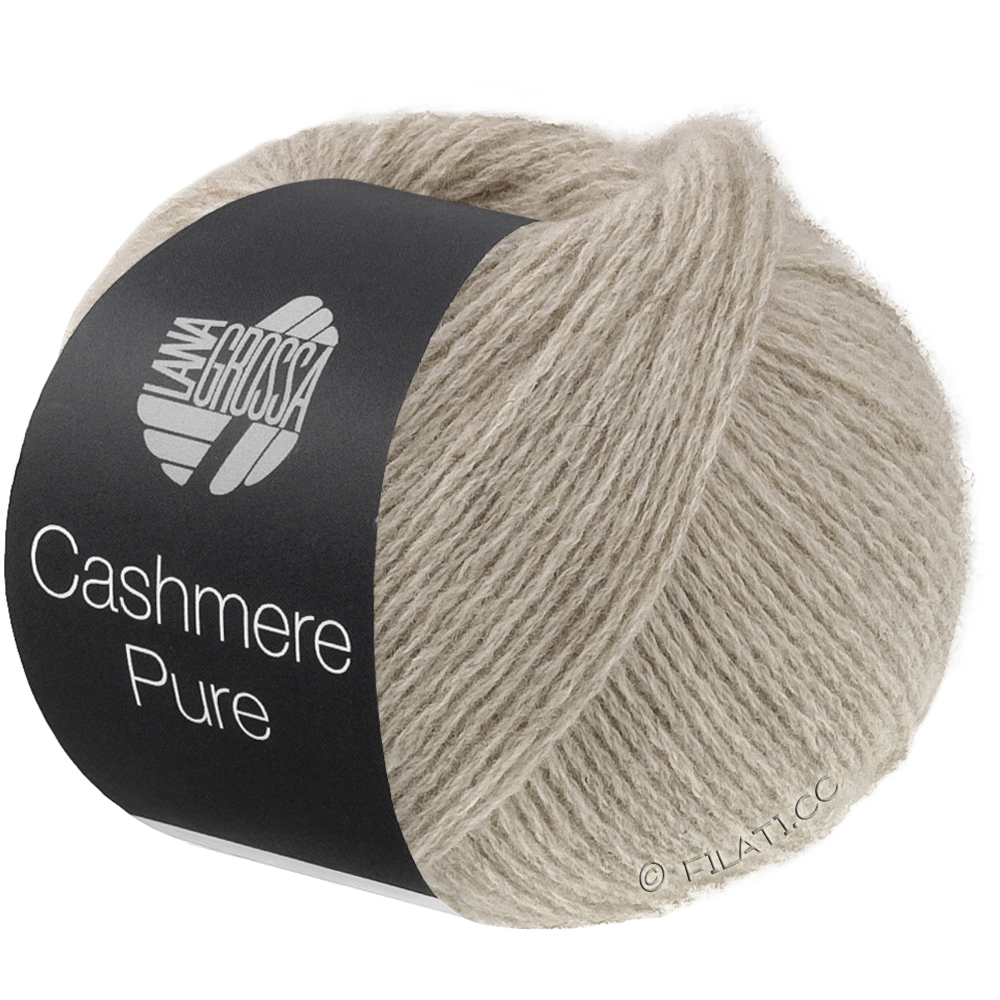 CASHMERE PURE - von Lana Grossa | 35-Graubeige