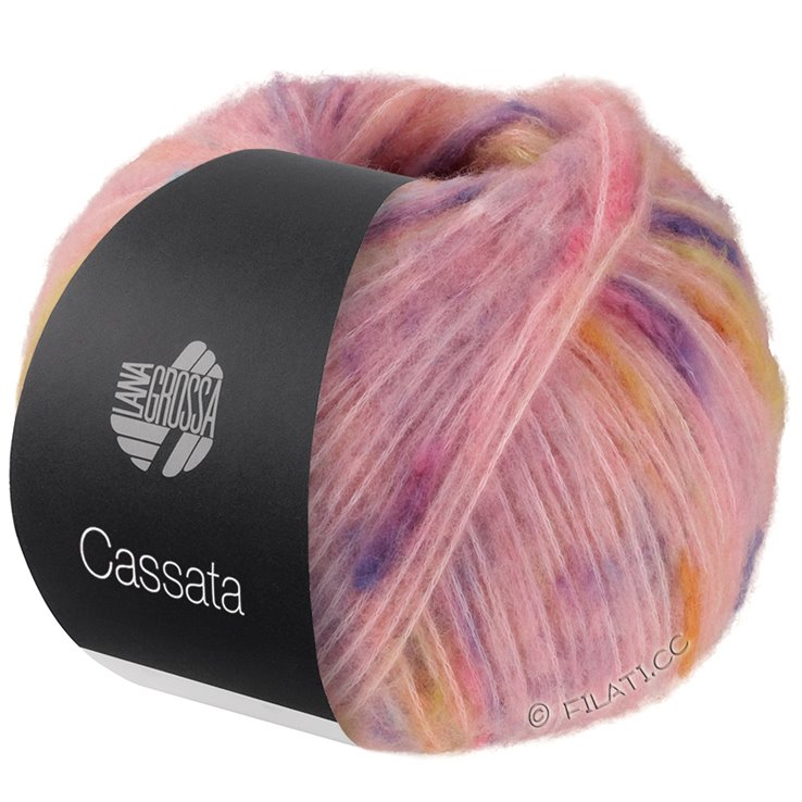 CASSATA - von Lana Grossa | 02-Rosé/Hellrot/Gelb/Flieder/Mandarin