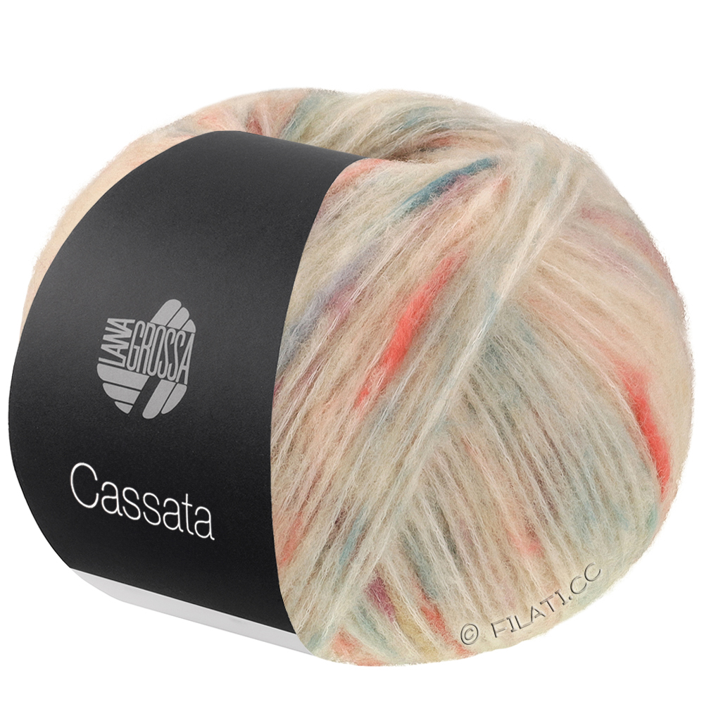 CASSATA - von Lana Grossa | 14-Creme/Jade/Petrol/Zartgrau/Terrakotta