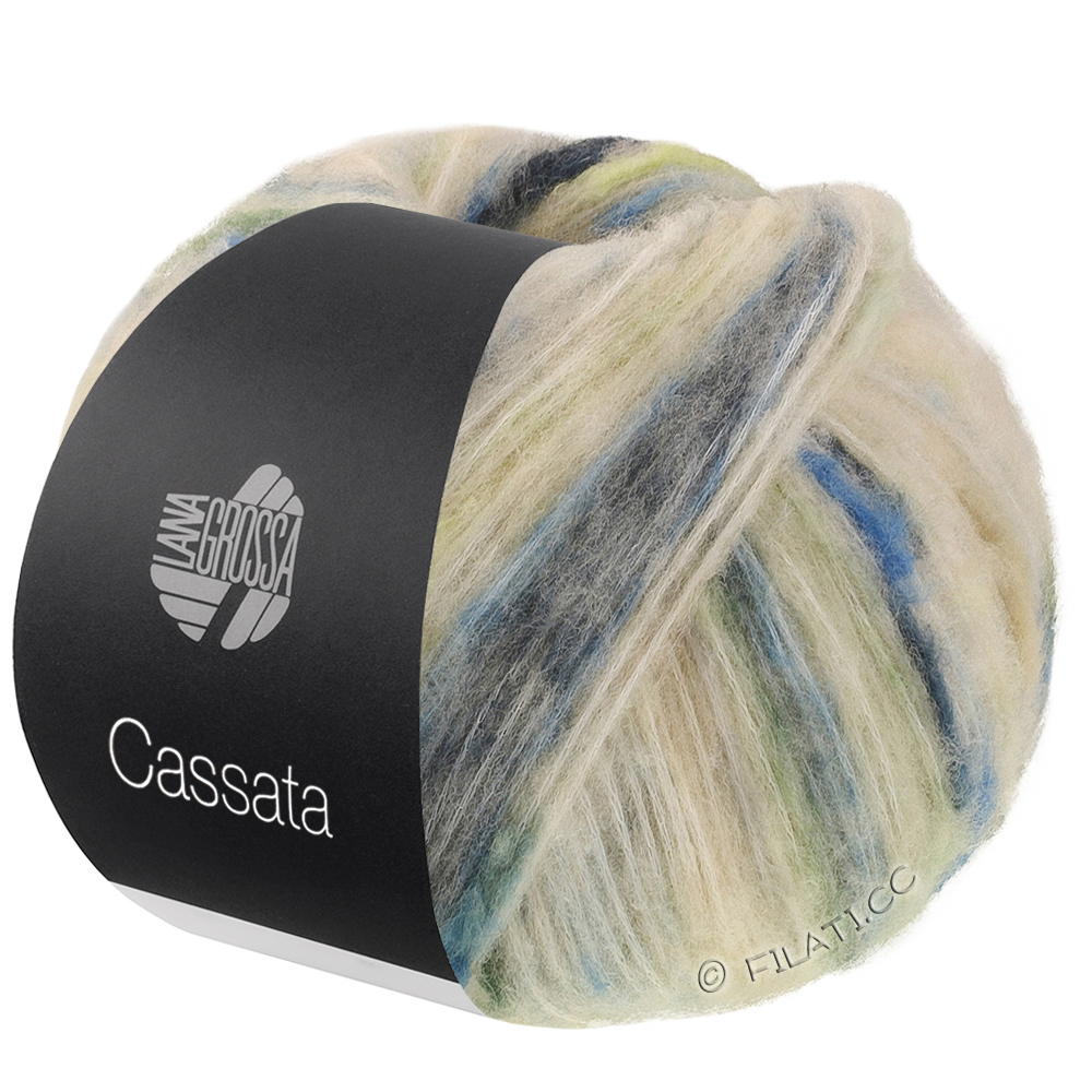 CASSATA - von Lana Grossa | 15-Blassgelb/Maigrün/Graugrün/Blau/Sandgelb