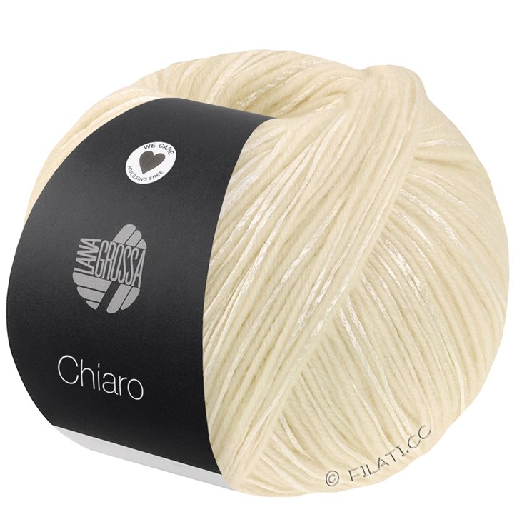 Lana Grossa CHIARO | 01-Rohweiß