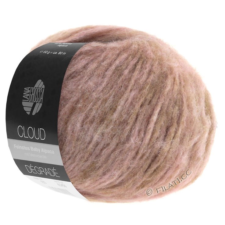 Lana Grossa CLOUD Dégradé | 101-Beige/Rosenholz/Altrosa