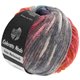 COLORATO NODO - von Lana Grossa | 102-Petrol/Tomate/Brombeer/Hellgrau/Lachs