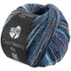 COOL MERINO Big Color - von Lana Grossa | 410-Grau/Minttürkis/Dunkelblau/Royal/Blauviolett