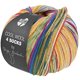 Lana Grossa COOL WOOL 4 SOCKS PRINT III | 7218-Hellgrün/Creme/Orchidee/Blau/Gelb/Petrol/Tonrot/Himmelblau