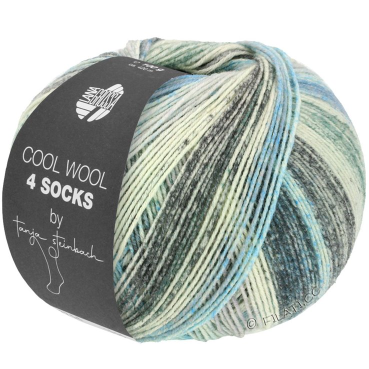 COOL WOOL 4 SOCKS PRINT - von Lana Grossa | 7751-