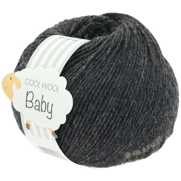 COOL WOOL Baby 25g - von Lana Grossa | 205-Anthrazit