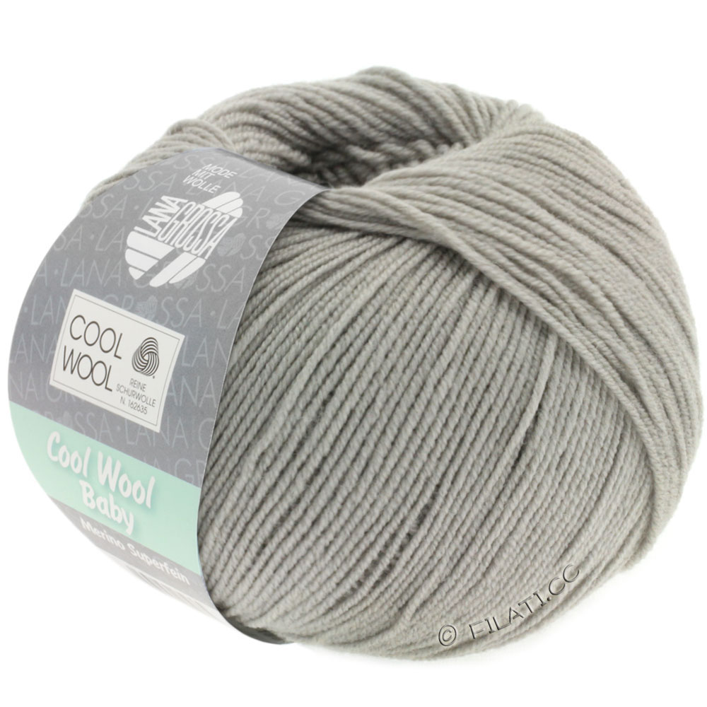 Lana Grossa COOL WOOL Baby Uni/Print 50g