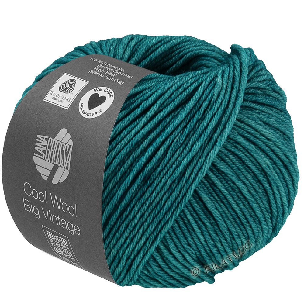 COOL WOOL Big Vintage - von Lana Grossa | 7198-Petrolgrün