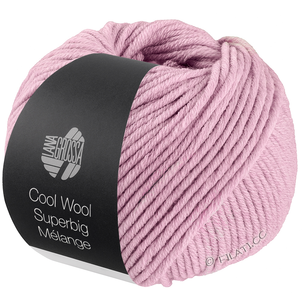 COOL WOOL Superbig Mélange - von Lana Grossa | 220-Flieder meliert