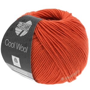 COOL WOOL   Uni/Melange/Neon - von Lana Grossa | 2066-Orangerot