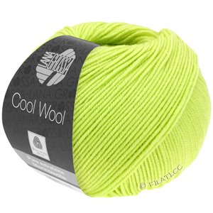 COOL WOOL   Uni/Melange/Neon - von Lana Grossa | 2089-Gelbgrün