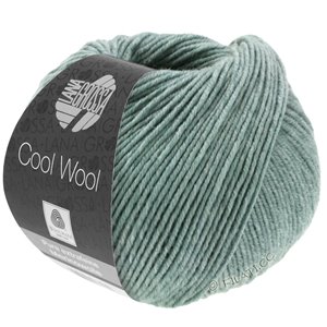 COOL WOOL   Uni/Melange/Neon - von Lana Grossa | 7132-Graugrün meliert