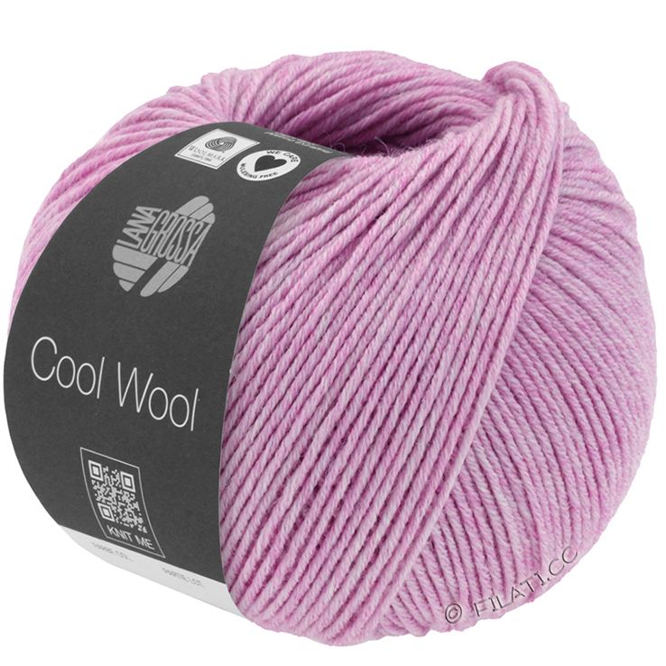 Lana Grossa COOL WOOL Mélange (We Care) | 1401-Flieder meliert