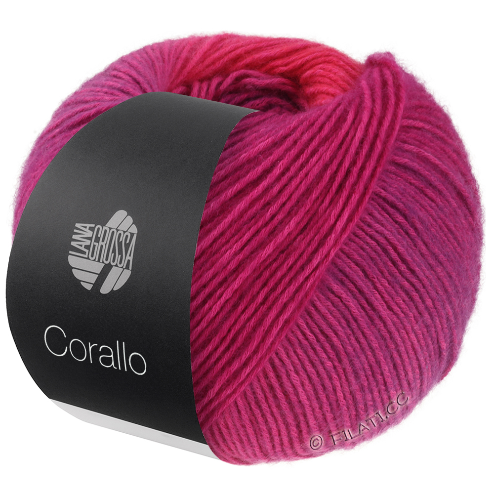 CORALLO 100G - von Lana Grossa | 04-Rotviolett/Fuchsia/Pink