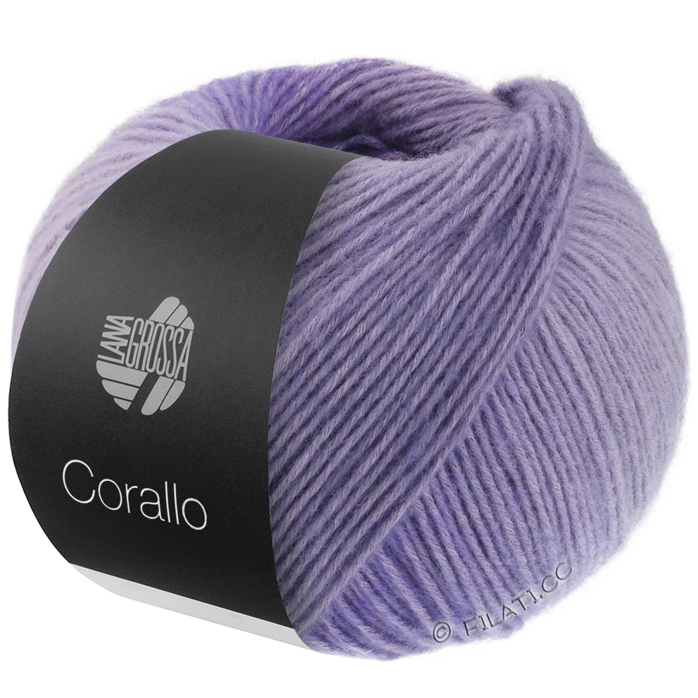 CORALLO 100G - von Lana Grossa | 08-Flieder/Lavendel/Graulila