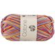 Lana Grossa COTONE Print/Spray/Mouliné | 364-Lila/Graugrün/Gelb/Dunkelpink