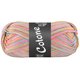 Lana Grossa COTONE Print/Spray/Mouliné | 365-Pfirsich/Rosé/Eisblau/Blassgrün