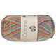 Lana Grossa COTONE Print/Spray/Mouliné | 370-Mandarin/Graubeige/Mintgrün/Türkis