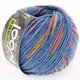 Lana Grossa COTTON MIX 80 Print (McWool) | 751-Blau/Lila/Orange