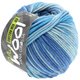 Lana Grossa COTTON MIX 80 Print (McWool) | 904-Jeans/Mittelblau/Hellblau/Zartblau